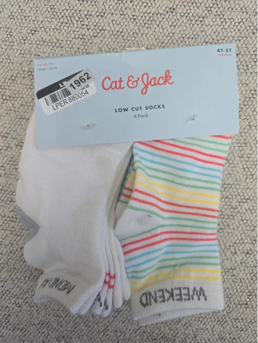 4t/5t brand new socks from target item 1962 bin, 19